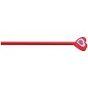 Ołówek z gumką - czerwony - (GM-10620-05) - wariant czerwony