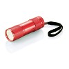 Latarka 9 LED, pasek na rękę (V5771-05) - wariant czerwony