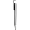 Długopis, touch pen, stojak na telefon (V1753-32) - wariant srebrny