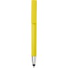 Długopis, touch pen, stojak na telefon (V1753-08) - wariant żółty