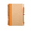 Notes z długopisem - SONORA PLUS (IT3775-10) - wariant pomarańczowy