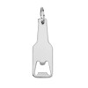 Otwieracz w kształcie butelki - BOTELIA (MO9247-14) - wariant srebrny