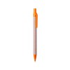 Długopis z kartonu z recyklingu (V1993-07) - wariant pomarańczowy