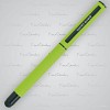 Pióro kulkowe touch pen, soft touch CELEBRATION Pierre Cardin - jasnozielony - (GM-B030060-7IP329) - wariant jasnozielony