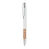 Aluminiowy długopis przycisk - VERIA (MO2158-06) - wariant biały