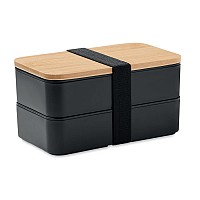 Lunch box z bambusową pokrywką - BAAKS (MO6627-03)