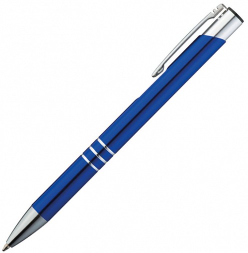 Długopis metalowy - niebieski - (GM-13339-04)