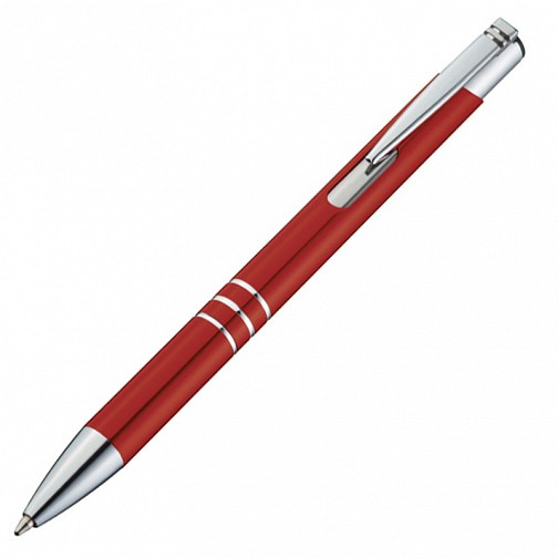 Długopis metalowy - czerwony - (GM-13339-05)
