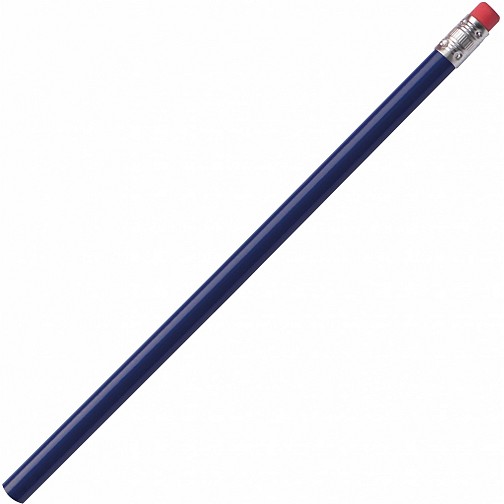 Ołówek z gumką - niebieski - (GM-10393-04)