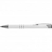 Długopis metalowy - biały - (GM-13639-06)