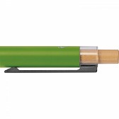 Długopis z aluminium z recyklingu - jasnozielony - (GM-13845-29)